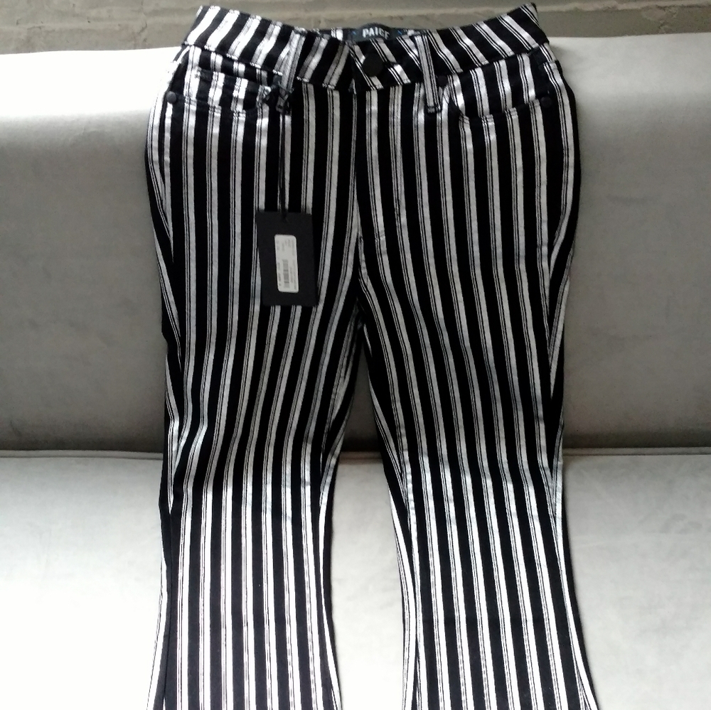 Paige Crop Flare Raw Hem